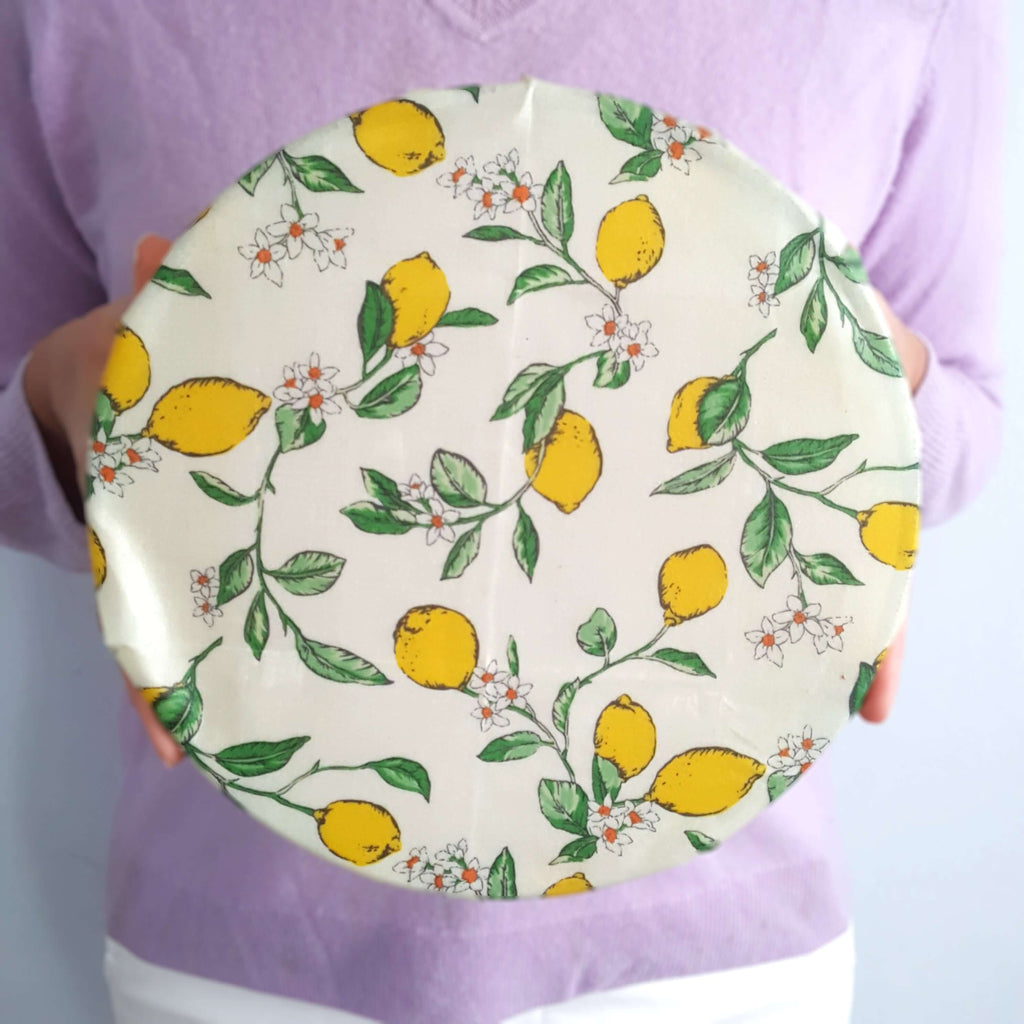 *Set of 2 Large Handmade Beeswax Wraps | Italian Kitchen-3