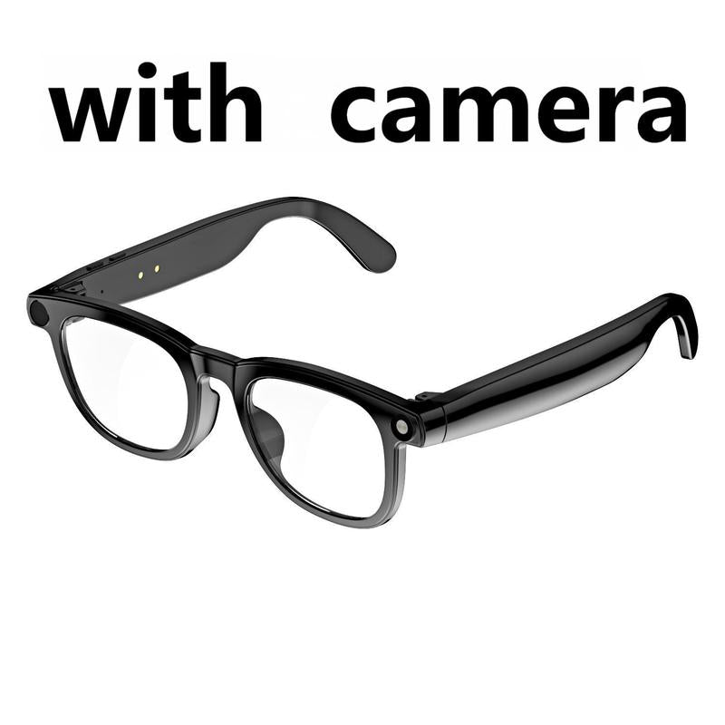 HIRO Smart AI Camera Glasses with 8MP Resolution Convenient Button Touch Adjustment for Travel Outdoor Adventures Hands-Free Photography 160+Languages Real-Time Translation Bluetooth Wireless Wearable Video Recording