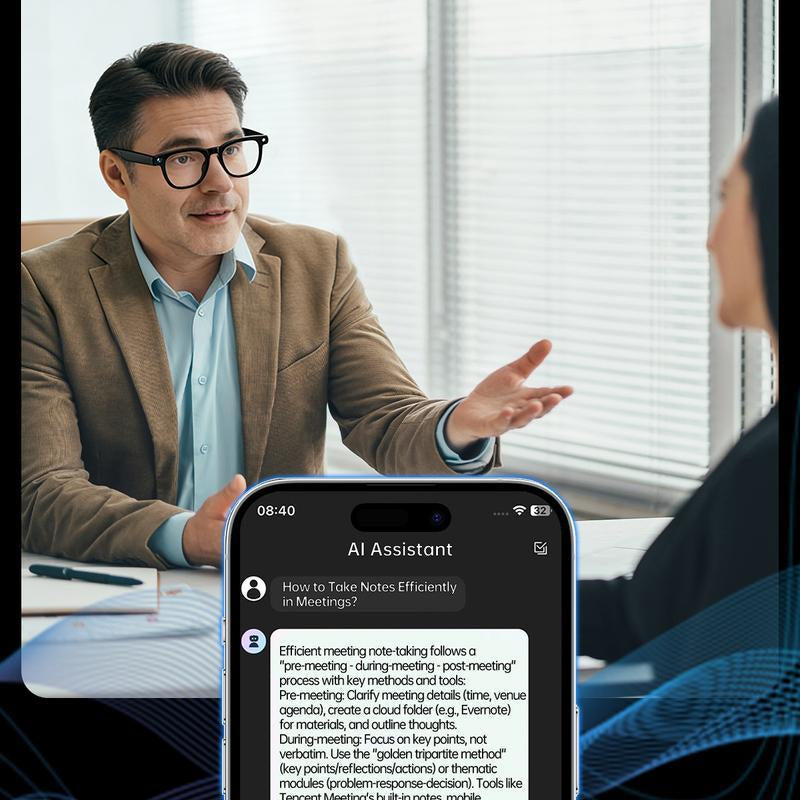 HIRO Smart AI Camera Glasses with 8MP Resolution Convenient Button Touch Adjustment for Travel Outdoor Adventures Hands-Free Photography 160+Languages Real-Time Translation Bluetooth Wireless Wearable Video Recording